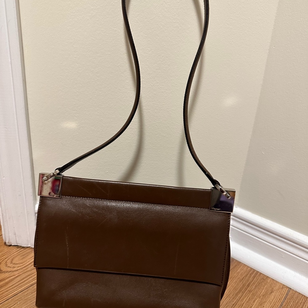 Beautiful brown Ferragamo shoulder bag - Picture 2 of 4